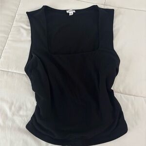 Garage Black Sleeveless Top